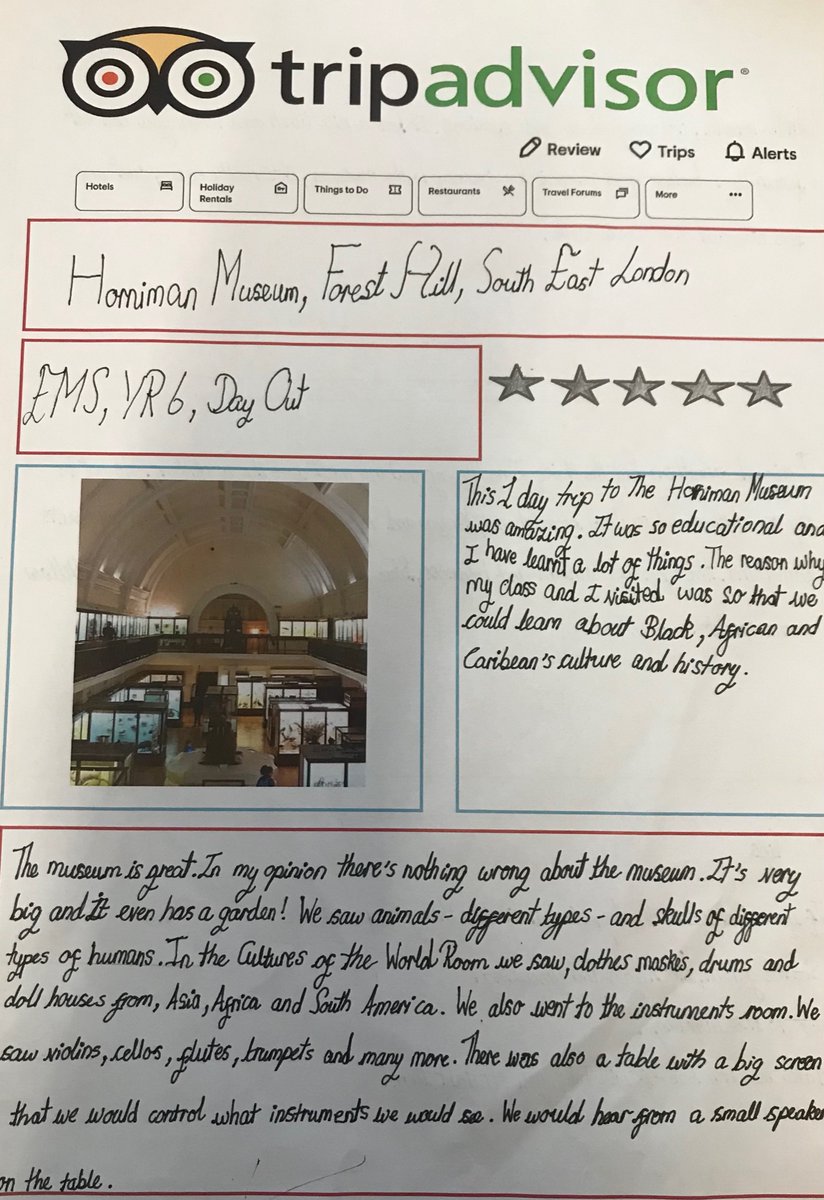 Lucymuseum's tweet photo. Year 6 from English Martyrs’Catholic School visited us last week. They really enjoyed their trip to Horniman Museum! @HornimanMuseum @EMprimary https://t.co/eNR3Pr2d7O