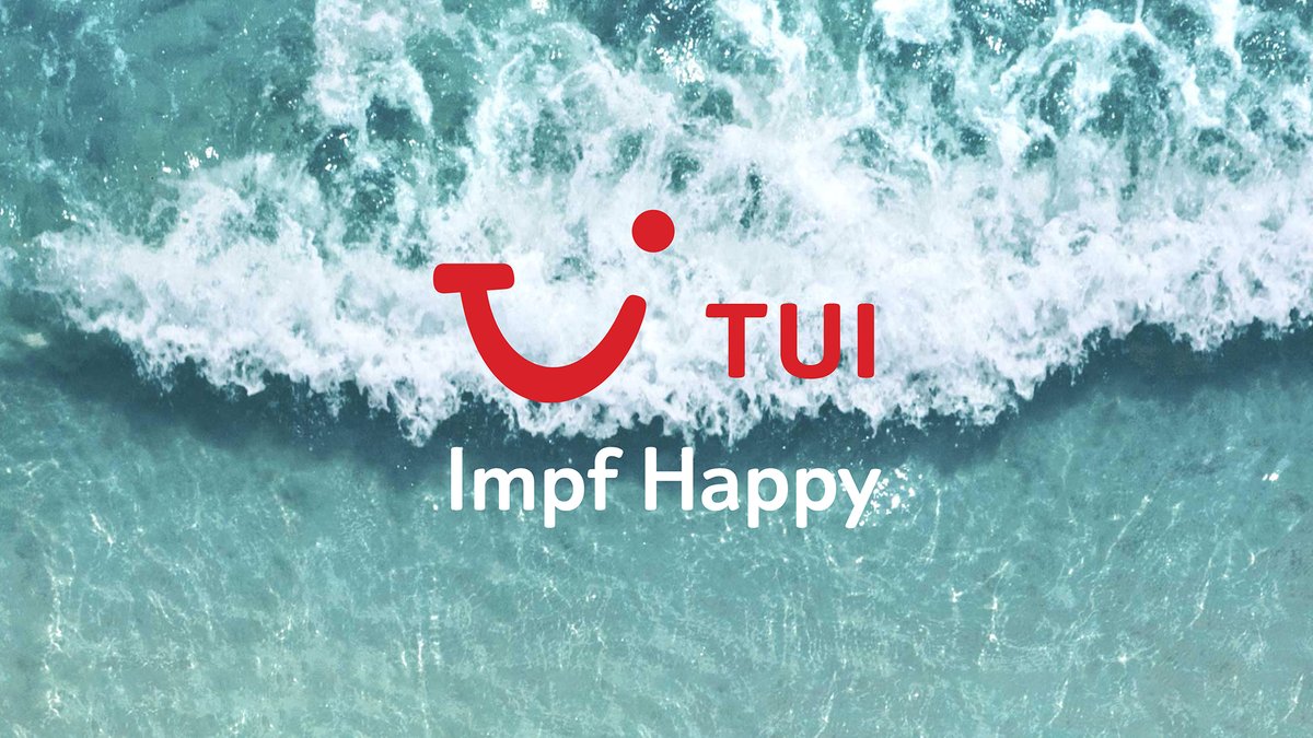 #ZusammenGegenCorona – TUI unterstützt die Kampagne, bei der über 150 Unternehmen ihr Logo ändern. Ärmel hoch und mit einem kleinen Piks sich selbst und andere schützen. Wir lieben das unbeschwerte Reisen. Nur zusammen schaffen wir es! 💪💙💉 
#LiveHappy #ImpfHappy