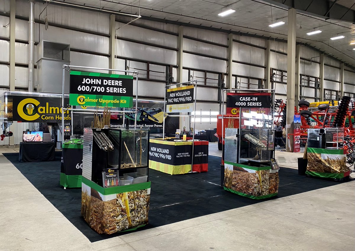 CalmerCornHeads's tweet photo. The @NebraskaAgExpo starts today at 8:30 AM! We'll be in our usual spot, booth 4000 in pavilion 4, to provide tangible solutions to your most challenging corn head problems. 

#WeLoveFarmShows #Confetti #Calmerized #BetterThanNew #Harvest #Corn #Solutions https://t.co/AInLl4dozl