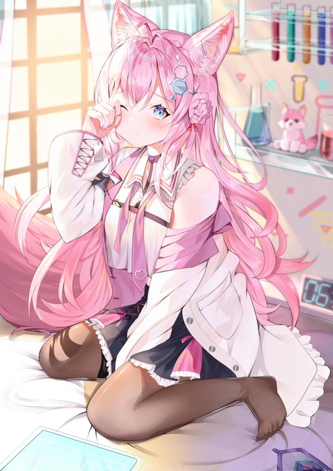 #こよりすけっち 
#SSholoX 
寝起き… 