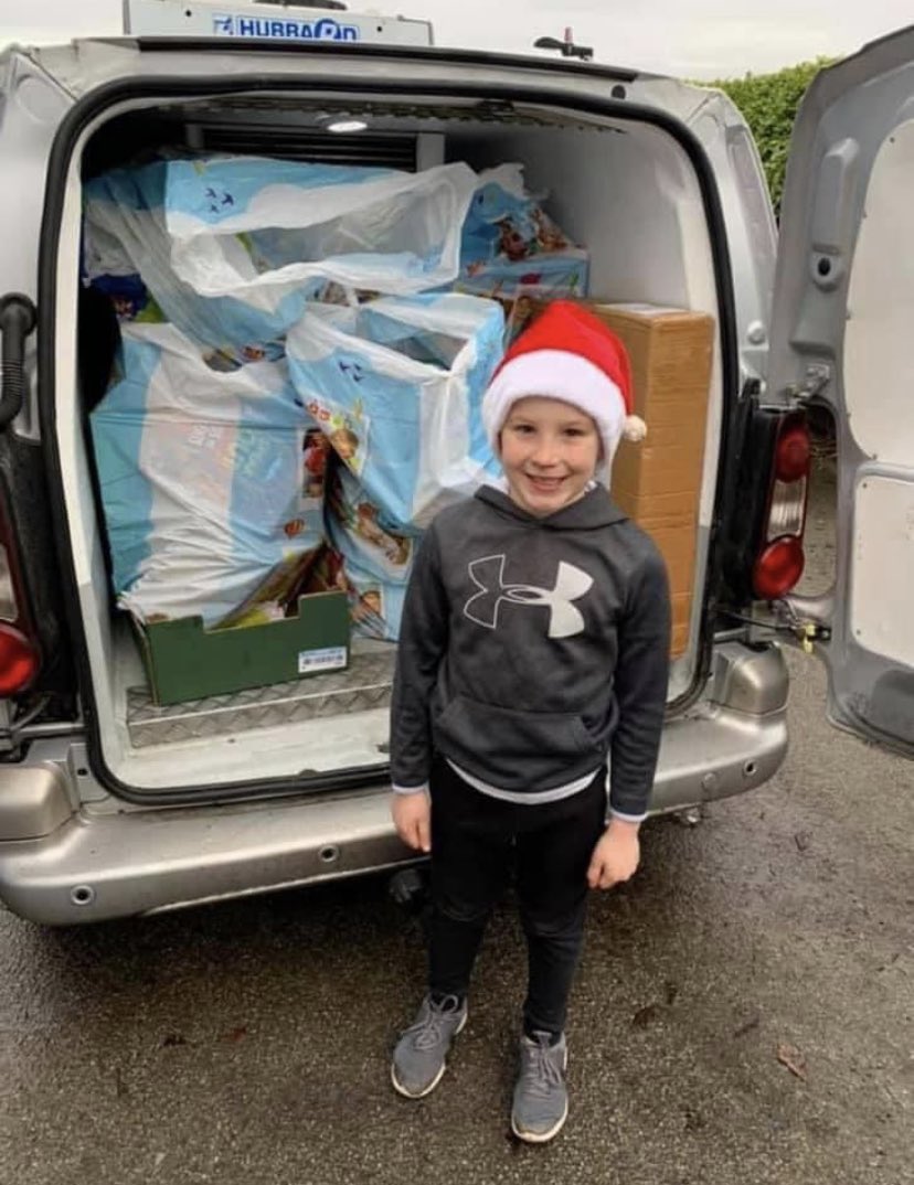 suzycartwright's tweet photo. Cut off for this little superstars gift donation is lunchtime tomorrow at the store. We will also go &amp; spend the £600+ he has raised tomorrow night on presents for the children &amp; families supported by NCT ❤️ #giftforeverychild https://t.co/2ivmZwUGUt