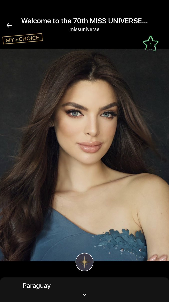 Ya descargaron la aplicación de miss universe para votar por esta hermosa?🤩😍