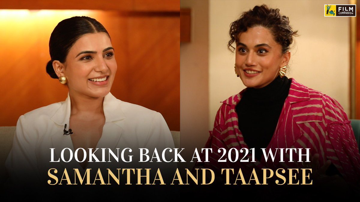 FCompanionSouth's tweet photo. The @FilmCompanion #ActorsAdda just dropped! In this video, actress #SamanthaRuthPrabhu and #Taapsee talk to #AnupamaChopra about stardom, how they handle #SocialMedia fame and much more.
https://t.co/eEkrwjTr14
@Samanthaprabhu2 @taapsee @anupamachopra https://t.co/mQcSf20hf8