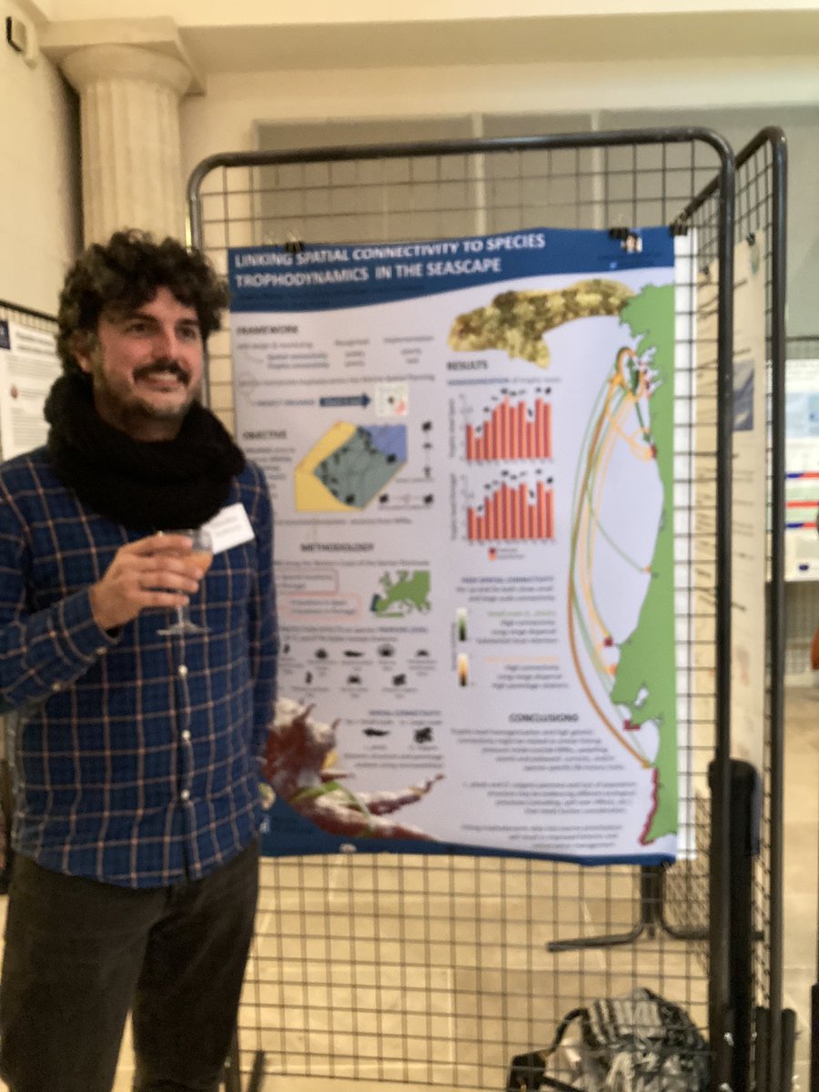 MariaBeger's tweet photo. Species interactions and dispersal!! @DreuBlanco quantified both trophic and spatial connectivity for MPAs and outside areas in Spain and Portugal. #iMarCo @SeaUnicorn2020 @LeedsEcoEvo https://t.co/2iB4qYkUPZ