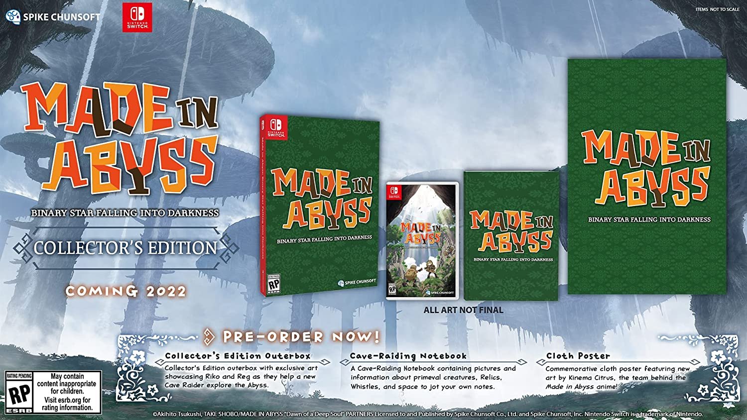 Made in Abyss: Binary Star Falling into Darkness - Nintendo Switch, Nintendo Switch