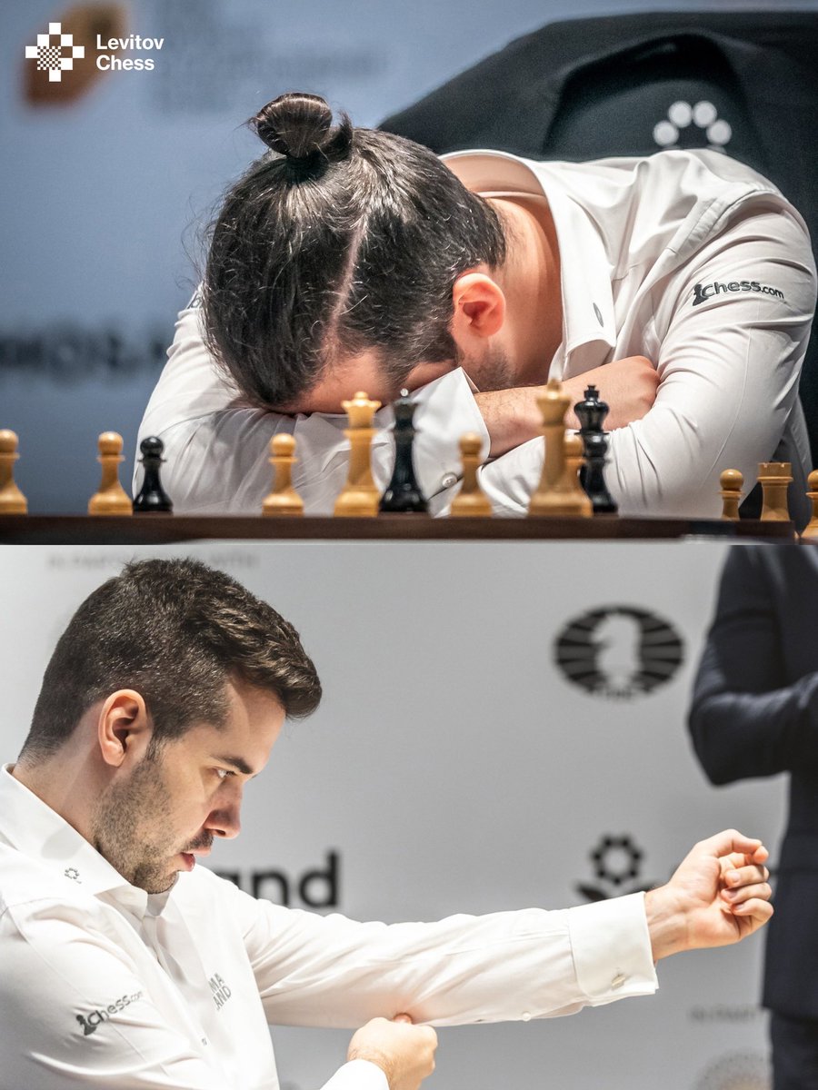 Levitov Chess (@levitovchess) on Twitter photo «When Dothraki are defeated in combat, they cut off their braid as a sign of their defeat».
George R.R. Martin
<a href="/lachesisq/">Ian Nepomniachtchi</a> , good luck! 🙌
#CarlsenNepo #FIDEmatch2021 #Chess «When Dothraki are defeated in combat, they cut off their braid as a sign of their defeat».
George R.R. Martin
<a href="/lachesisq/">Ian Nepomniachtchi</a> , good luck! 🙌
#CarlsenNepo #FIDEmatch2021 #Chess