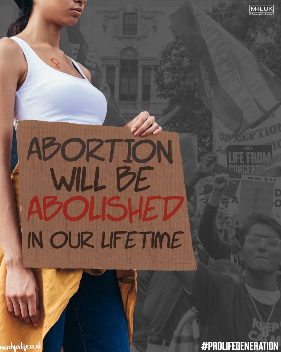 March4LifeUK's tweet photo. We don’t know how it will happen and we don’t know when, but one thing we do know is that we will March daily to expose the truth, to inspire a generation that values ALL life from conception and abolishes abortion for good!
We are the Prolife generation.
#NumberOneIssue https://t.co/tuzz93mppi