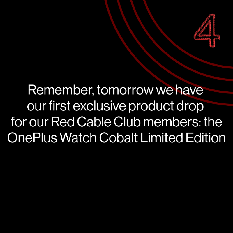 OnePlus_Europe's tweet photo. Our Red Cable Club is your one stop place for exclusive offers, unique products, early access, and many more surprises to come 🤫

What are you waiting for? 😁

#RedCableClub #OnePlusRedCable #OnePlus #RedCable
