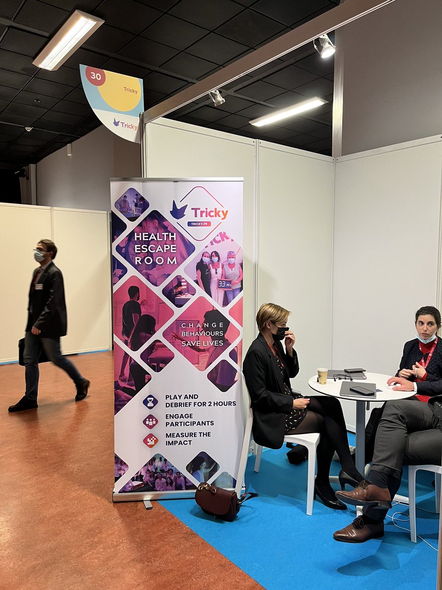 #MBADMB

Utilisez avec <a href="/TrickyFr/">Tricky - Escape Room Santé</a>, l’Escape Room Santé et la Digital Room Santé pour changer les comportements et réduire les accidents du travail / maladies. 

91 % des participants deviennent ambassadeurs de la prévention ! 

<a href="/UNITEC_Bdx/">UNITEC</a> 
<a href="/MBADMB/">mbadmb</a> 
<a href="/EFAP_/">EFAP</a> 
<a href="/ArnaultChatel/">Arnault Chatel</a>