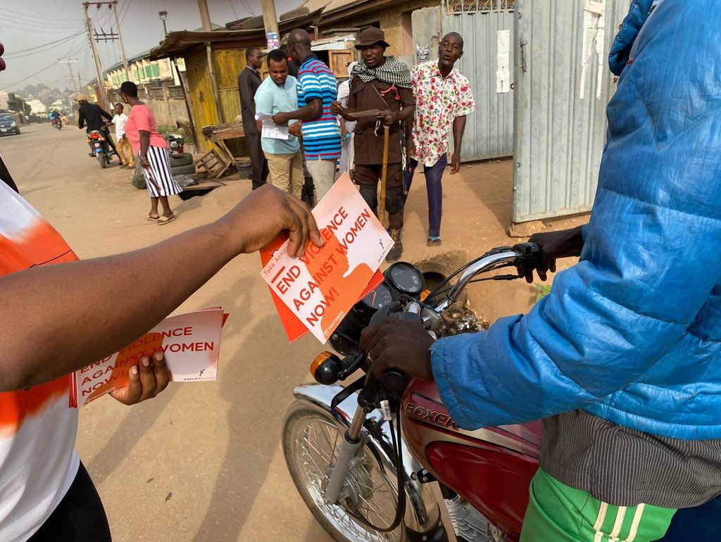 YouthRISE_NG's tweet image. The #RoadWalk to #EndGBV involved young people &amp;amp; members of the Kuje Area Council Sexual Violence Prevention Committee. The community amplified the impact of #GBV on adolescent girls &amp;amp; young women including those who use drugs, to demand effective responses to #endgbv.