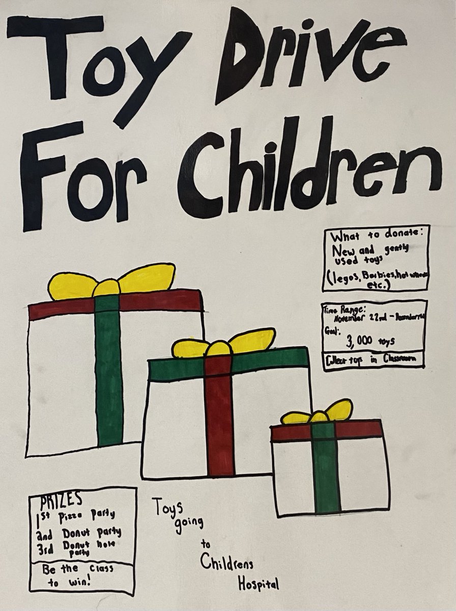 Don't forget to donate new and gently used toys for the Team Apollo toy drive! #Beroyal