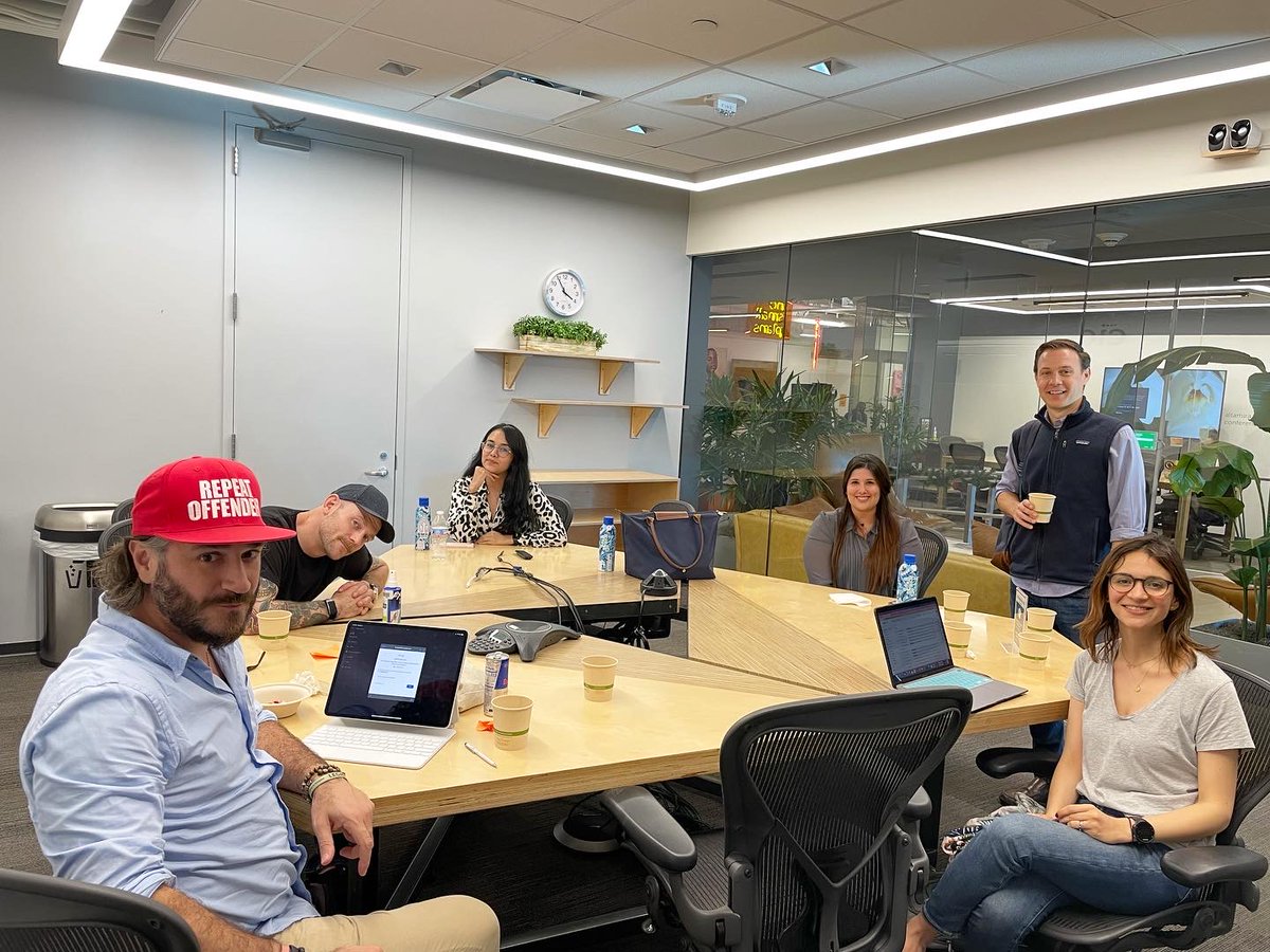 PvblicF's tweet photo. Last week in Miami we were able to get the team together and discuss some of our goals and objectives for the upcoming year.

There are lots of exciting things coming from #PVBLIC in 2022! 

Thank you to @cicnow for hosting us! https://t.co/lW4LAZm5B8
