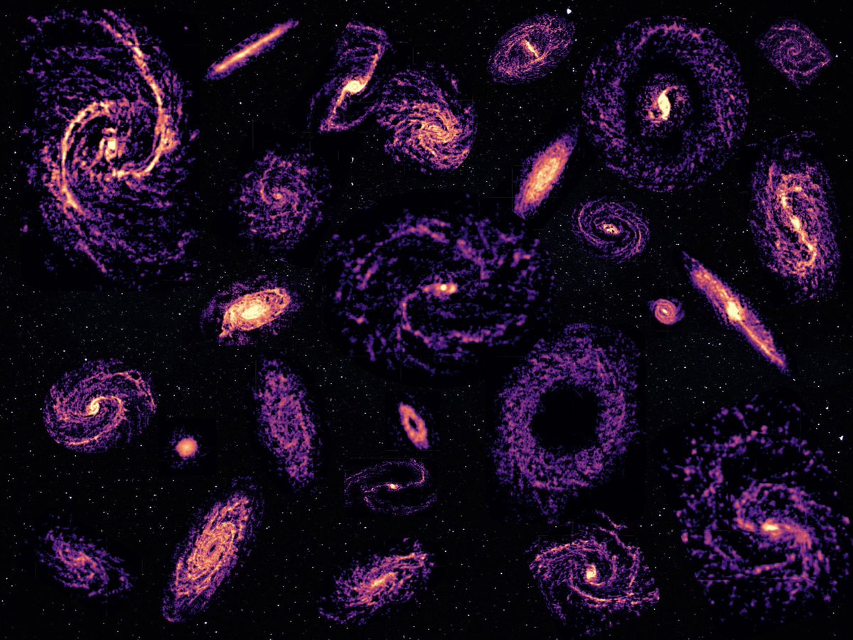 ALMA_Europe's tweet photo. Need observing time to make astonishing images of (say) tens of galaxies? Then you need to submit a proposal for a Large Program! Here (https://t.co/hu8oClvbcz), which is part of the EU ARC network short videos series, Ana Lopez-Sepulcre from the IRAM node explains how to do it. https://t.co/POmfkDzDV5