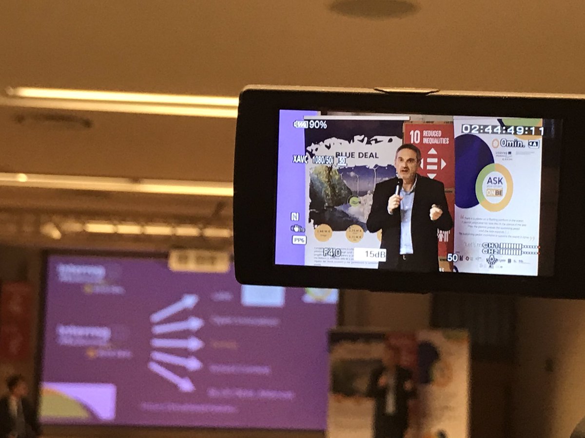 EGSiena's tweet photo. We are live! Ask your citizen on Blue Energy! We Are presenting the main results of the survey on the #medarea! @MEDProgramme @bluedeal_med @unisiena #askyourcitizenonbe#bluegrowth https://t.co/shYpa4xxLd