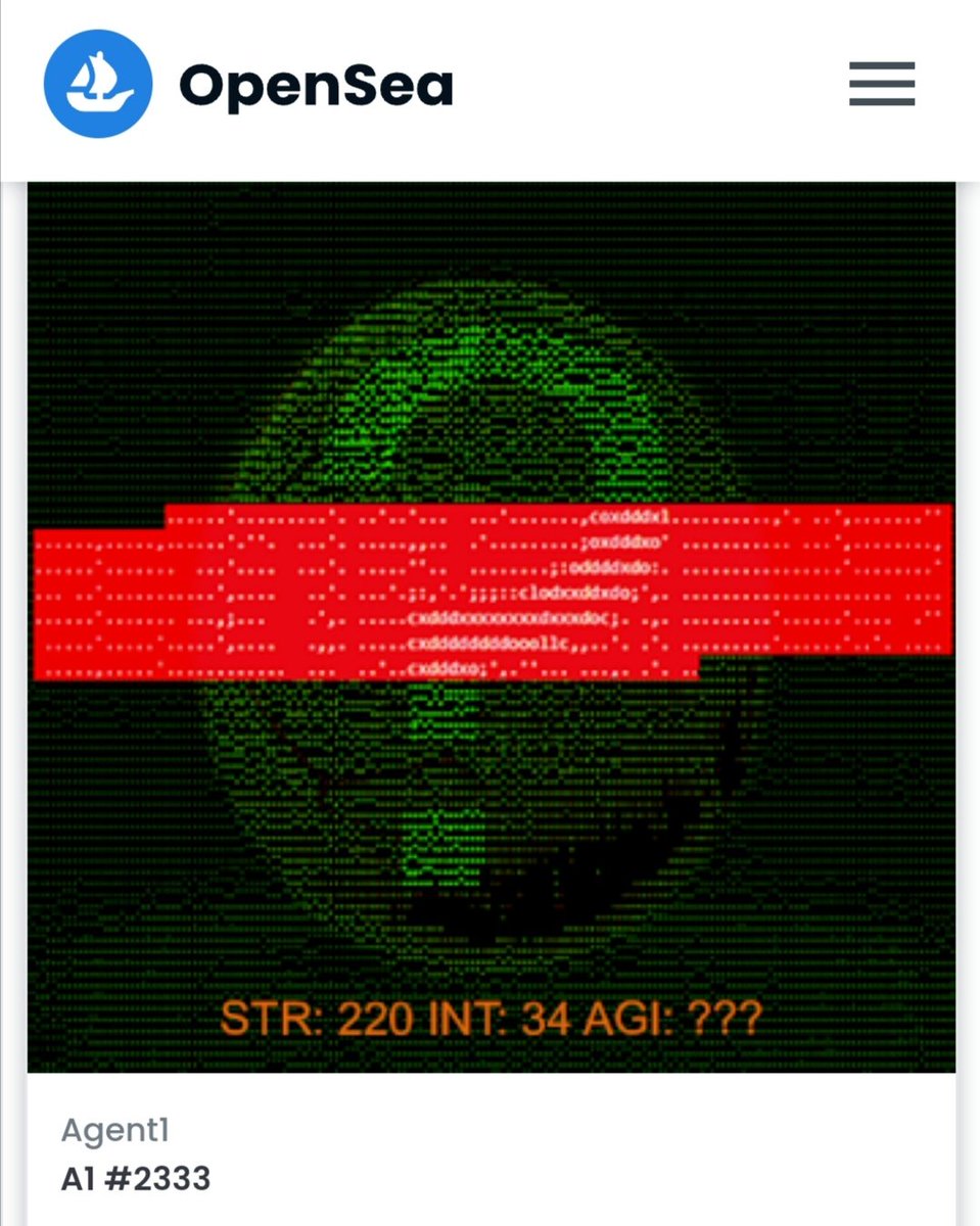 IamCaptainM's tweet photo. 2333 comes from the image code of a laughing cat, meaning that when the image doesn't load properly 2333 appears. That is why this is nowadays used as an abbreviation for βha ha haβ
Agent1 #2333. You know who has the last laugh.
@Agent1XYZ #AgentsUnite #Agent10001 https://t.co/cyuOn3Nc9I