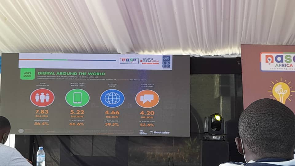 "If you're marketing a business without a website its like having a car without and engine"
John Birungi. General Manager at Hedge Marketing

Happening now;
#NASEBootcamp
#YouthIDEAthon
#undpuganda