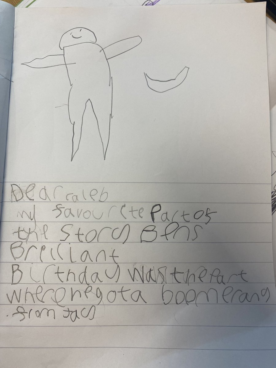 MissDonnellyBP's tweet photo. Day #7 write a letter to your friend to tell them about your book. #FMreadingchallenge @FMReadChallenge https://t.co/ionsog04mt