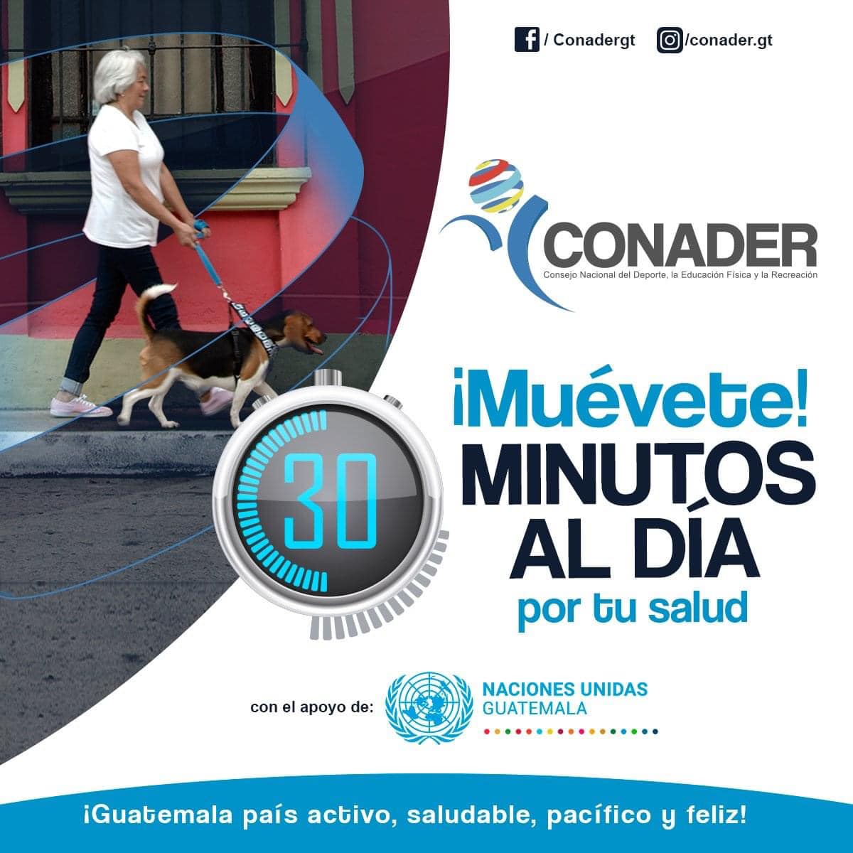 RecreacionGT's tweet photo. ¡Muévete🏃♀️🚴♂ 30 minutos al día por tu salud!
#3milañosriquezaculturagt #CulturaMotorDesarrolloGT #CulturaGUATE
#mueveteportusalud #30minutosaldia #conader #paísactivosaludable https://t.co/fQKPyQvgtQ