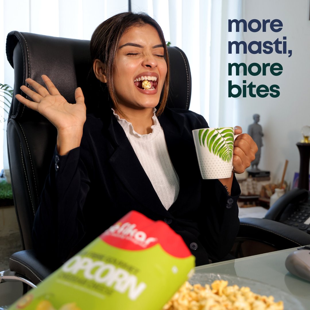 BefikarLife's tweet photo. Befikar employs and empowers women from surrounding towns to make snacks that promise more masti in every bite. #DeserveMore https://t.co/WeaNOB2L6f