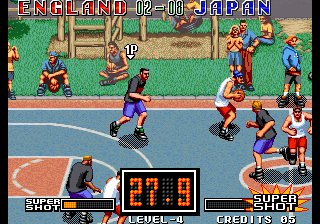 SirArturo3's tweet photo. Si tienes amistades que te gustaría conservar... mejor que no juguéis a este #StreetHoop o #StreetSlam! Otro magnífico #arcade desarrolado por #DataEast para el sistema #Neogeo. Un auténtico vicio pixelado que a dobles, es un auténtico pique! 😱
#Retrogames #PixelArt https://t.co/As5qJhHKz3