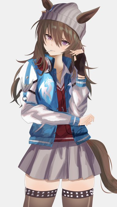 「さァ、手持ちを全部賭けてきな。もっとヒリつく勝負にしようぜ?」
#ウマ娘 #ナカヤマフェスタ 