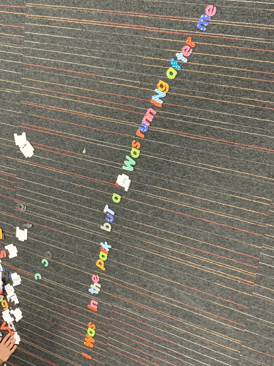 These superstars chose the sentence builder for their independent task and creating this sentence together 🌟🧠 #teamwork #proudteacher #nextsteps