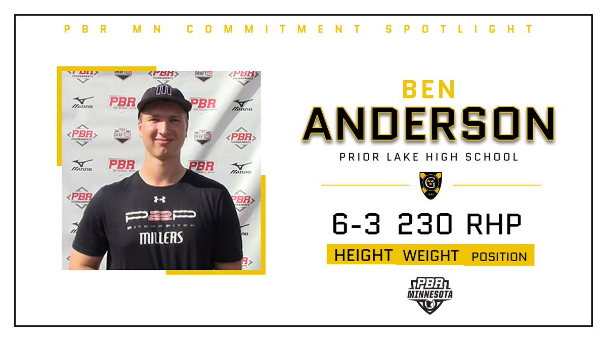 PrepBaseballMN's tweet photo. '22 Ben Anderson @benanderson_13, RHP, @PLLakerBaseball - commits to @GustieBaseball 

Bio 🔗https://t.co/zg8Ni7wF04 https://t.co/OWs36o2a20