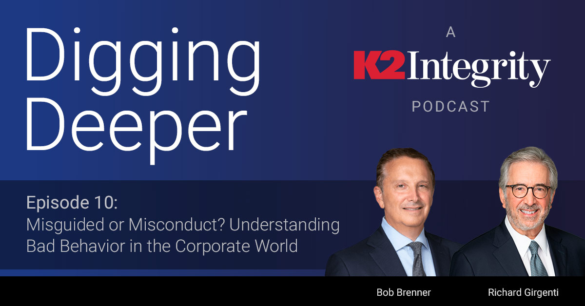 connextconsult's tweet photo. Why do good people do bad things? Why would someone put an otherwise stellar #reputation on the line for a few moments of gain? Hear from Bob Brenner of #K2Integrity & @RichardGirgenti on #ethical dilemmas & how to mitigate #fraud & manage #risk.
Tune in: https://t.co/qDgDCjwMhJ https://t.co/hhhoBVLAkb