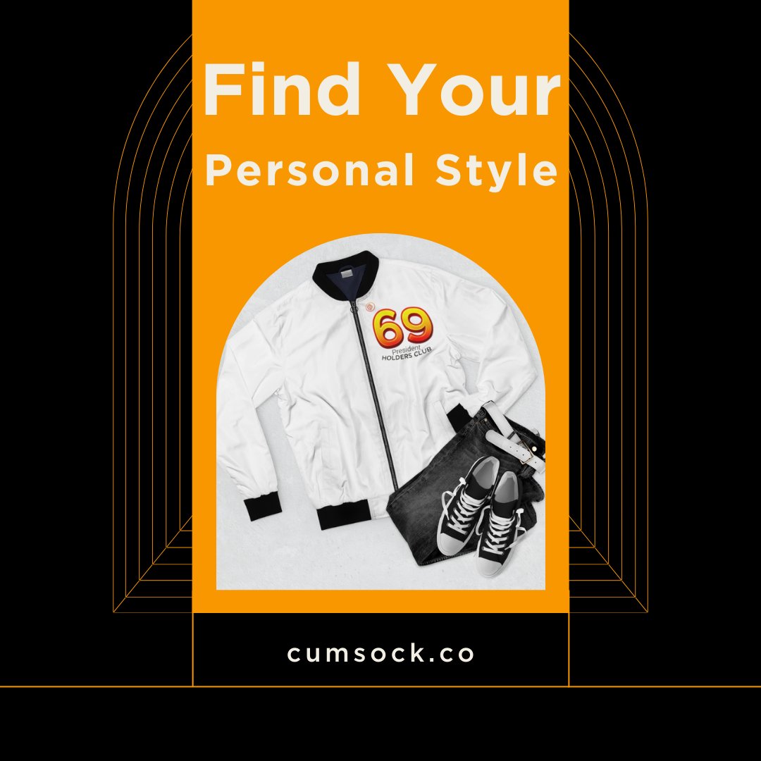 If you're a 69 HOLDERS CLUB member, show us a photo of you wearing this Bomber jacket.

Oh! Don't have it yet? Here's where you can order: cumsock.co/product/mens-a…

😉 #cumsock #69club #sockroket #nft #cumrock #bsc
