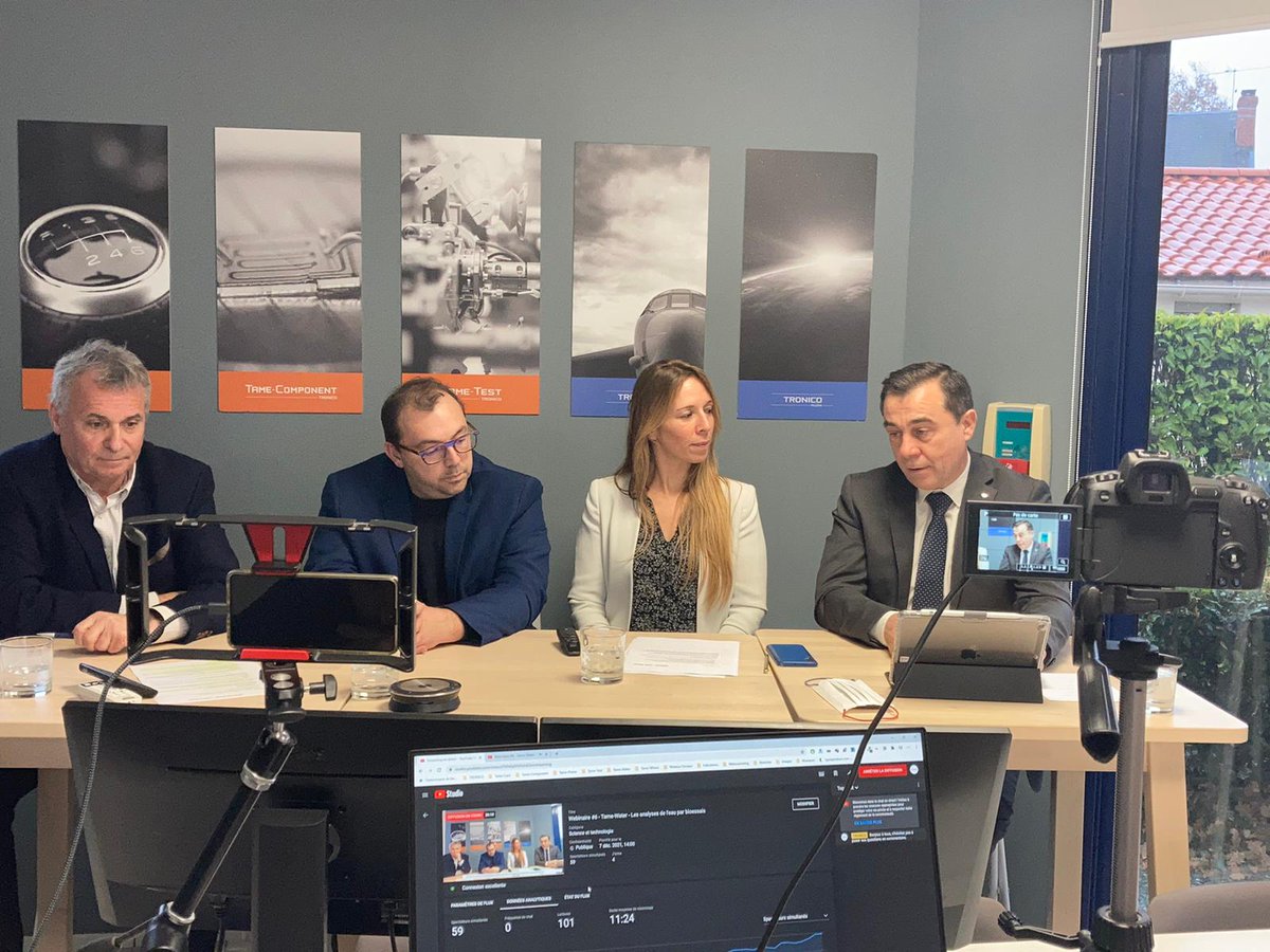 Pour son sixième webinaire, l’entreprise <a href="/Tronico_Corp/">TRONICO</a> développait le sujet de l’analyse de l’eau par bioessais aux côtés de Patrick COLLET et Mickaël DERANGEON.