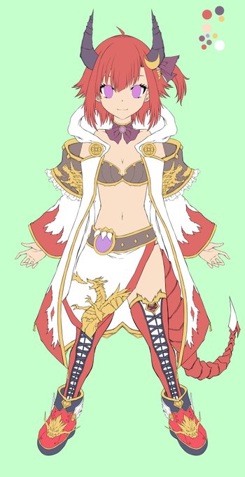 ここからが地獄だぞ3日目・・・
下地と線画修正 ここから彩色と更にパーツを細分化します 