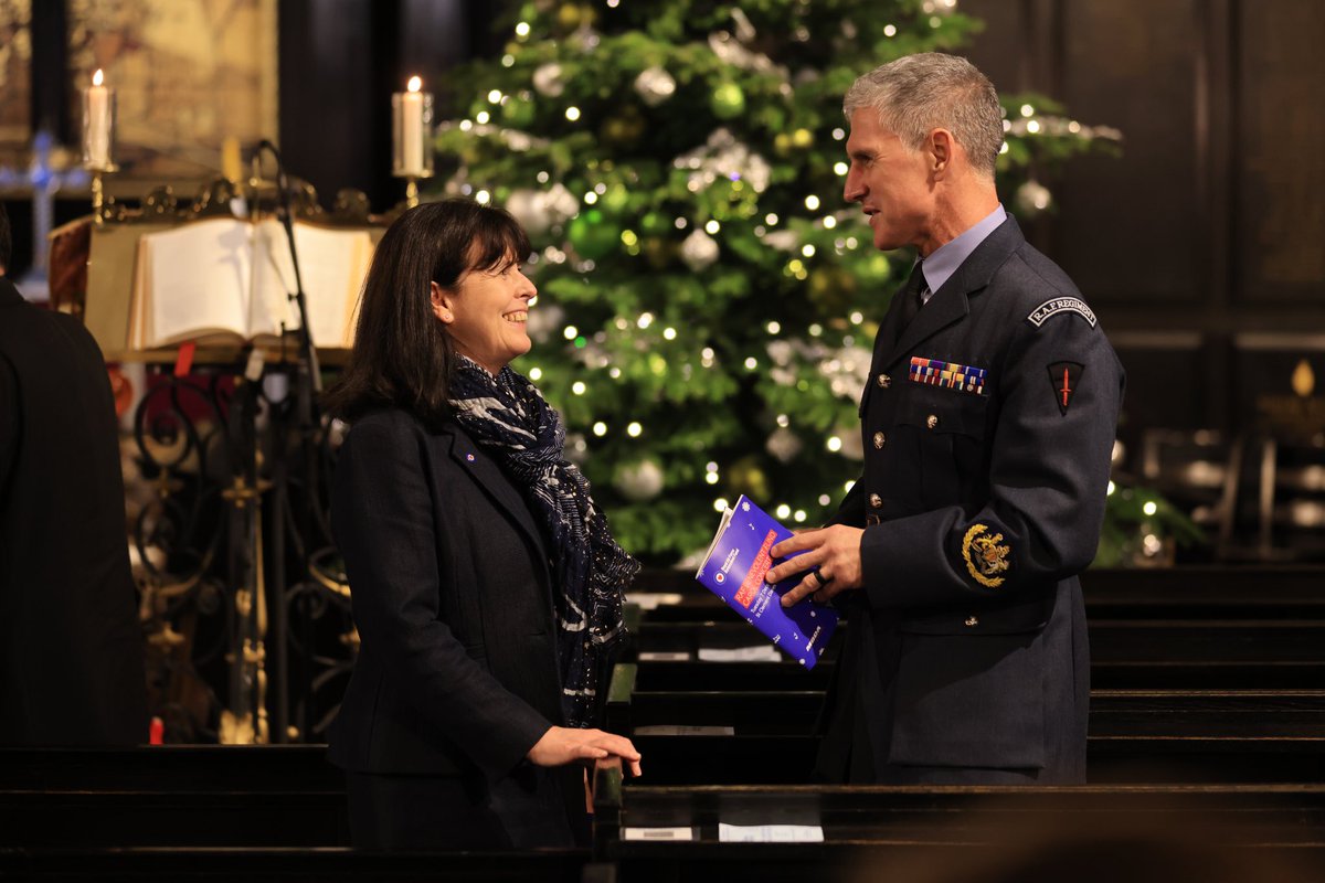 Thrilled to be back at @DanesChurch for our annual Carol Concert. 

A big thank you to @byMBDA, The Mercury Foundation & @282ATC for their support and helping us get into the festive spirit. 

#raffamily