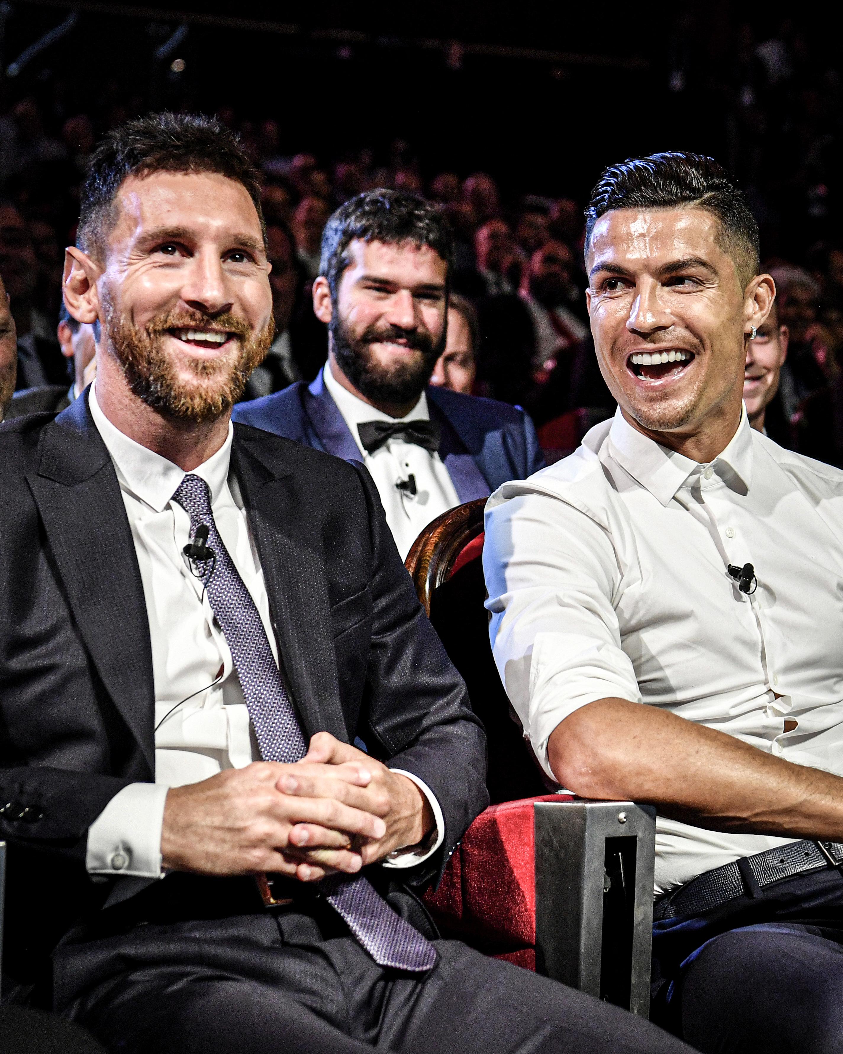 ESPN FC on Twitter: "Cristiano Ronaldo and Lionel Messi are now officially the top two men's goal scorers of all time. We got to witness them do it at the same time.