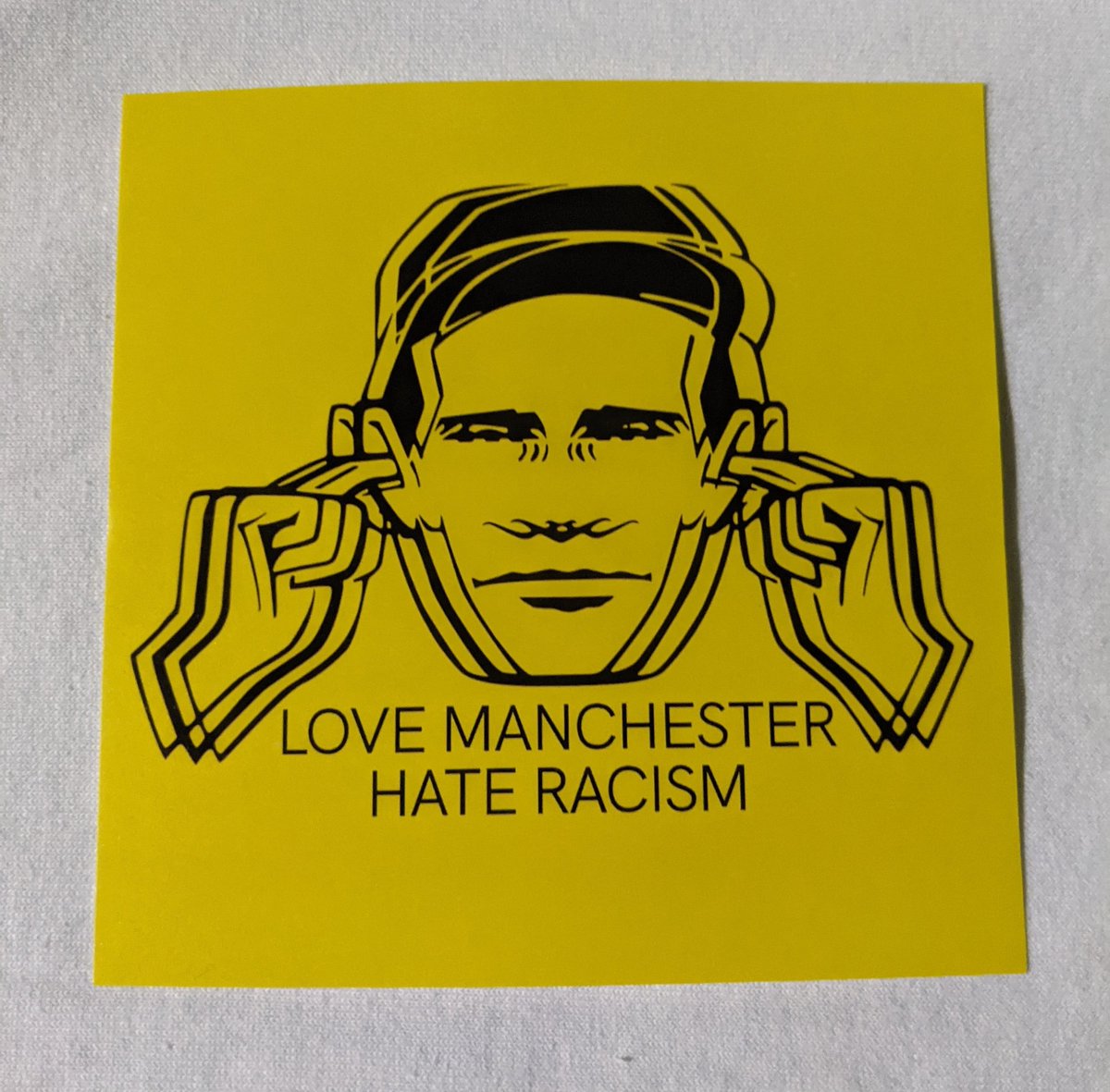 0161Festival's tweet image. Love Manchester. Hate Racism. 

Will be available soon 🤝

#madchester #Manchester #usehearingprotection #0161festival #antifascist #antiracist