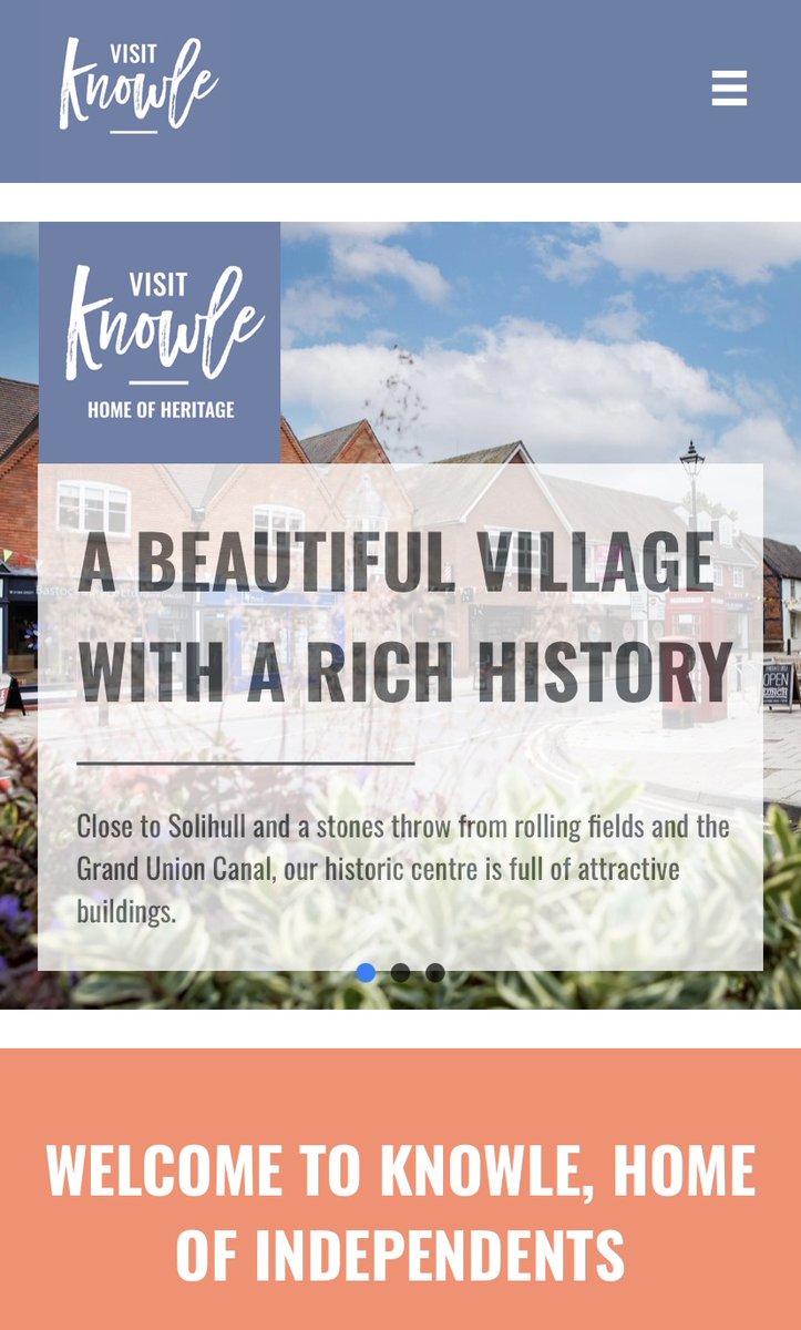 We're excited to say we've got a sparkly new website!

Complete with a guides to shopping, eating out, discovering #Knowle, a members directory &amp; blogs

Check it out visitknowle.co.uk &amp; let us know what you think!

#solihullhour #supportlocal