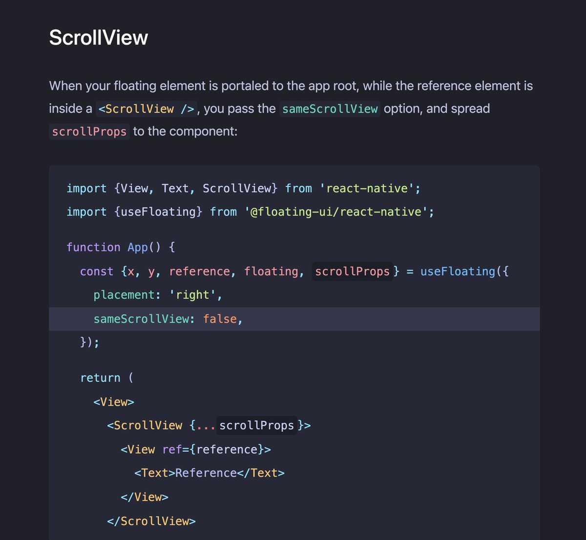 atomiksdev's tweet image. I made a Remark plugin to use in MDX for prettier code in your docs.
Use VS Code themes and tokenization (no broken JSX highlighting like in Prism), highlight lines, words, and inline code! Maybe it's useful?
github.com/atomiks/mdx-pr…