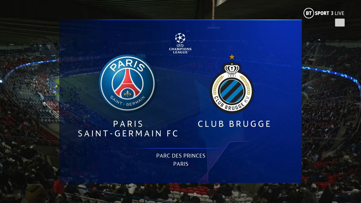 Full match: PSG vs Club Brugge