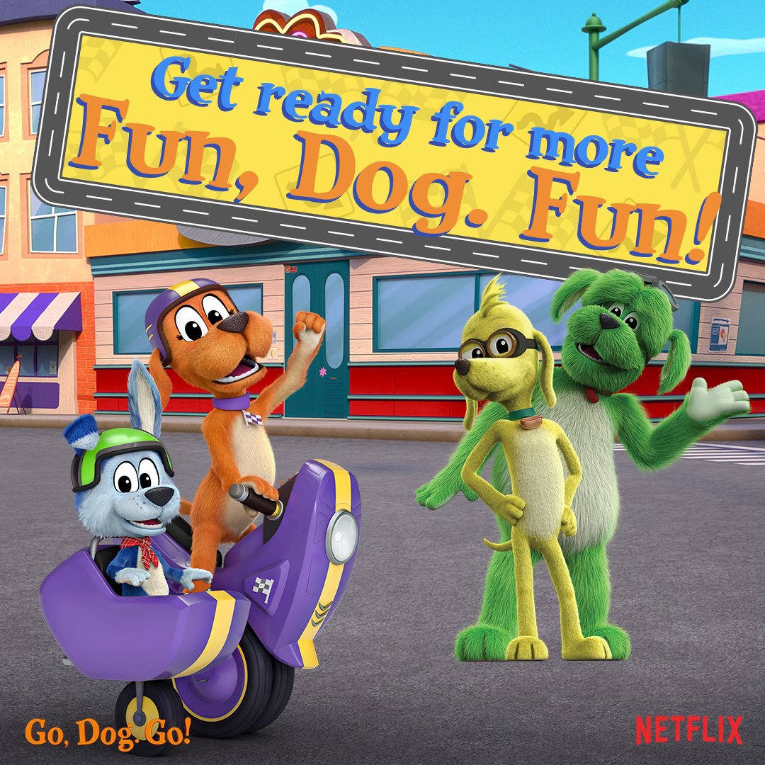 Go dog go. Go, dog, go! 60-th anniversary.