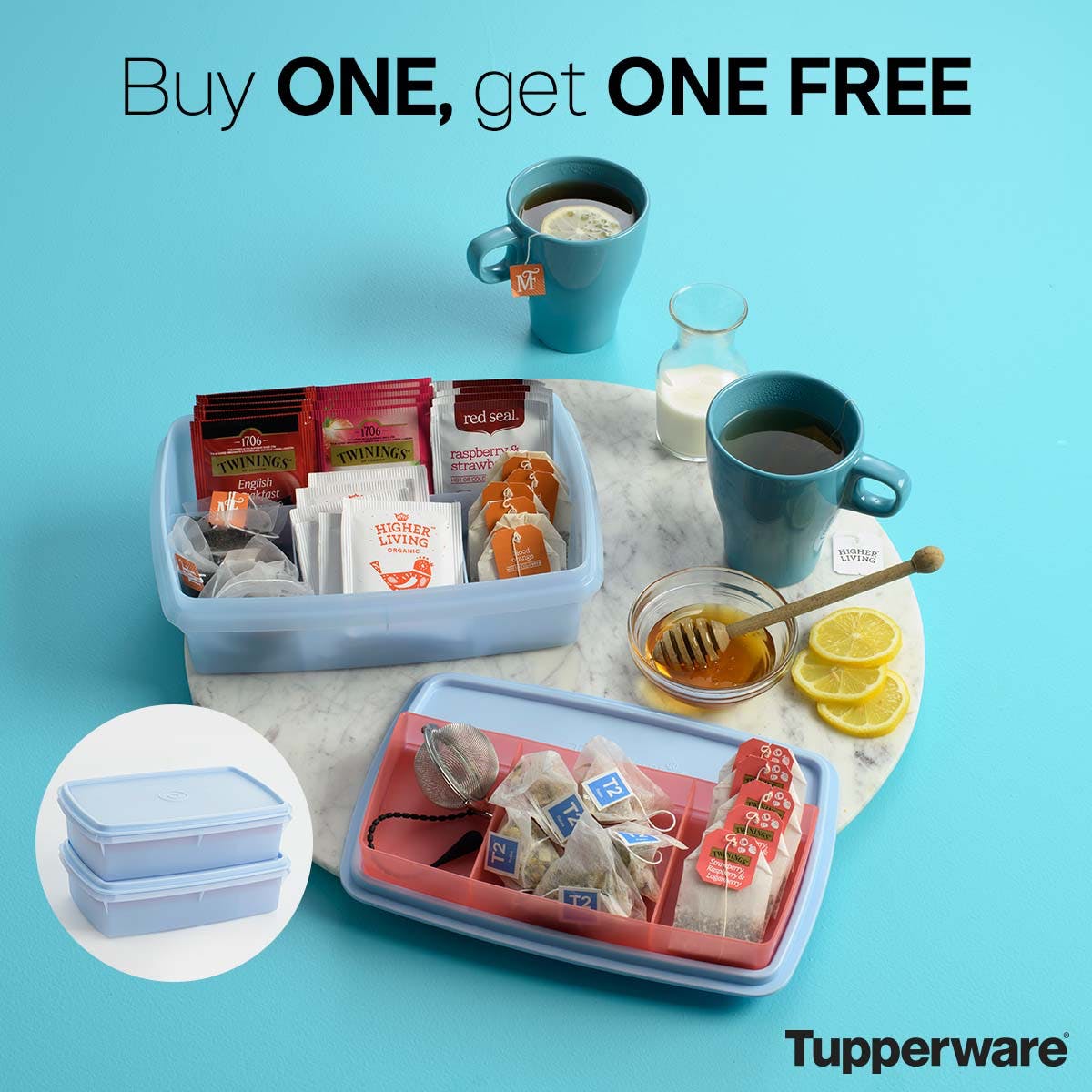 Bento box, tackle box, craft box, lunch box, first aid kit, the uses are endless and when it’s buy one get one why not get sorted in more than one way!