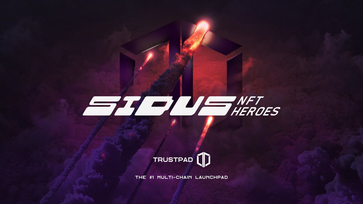 #Whitelist #IDO #allocation 
☄️ SIDUS™ HEROES is launching on <a href="/TrustPad/">TrustPad</a> 🚀

<a href="/galaxy_sidus/">SIDUS HEROES</a> is a next-generation browser gaming #Metaverse that will revolutionize #NFTGaming ⚡️

🔥 AAA-Level
🔥 #NFT, #PlaytoEarn, #RPG game

📅 #IGO Date: Dec 15th on 👉 bit.ly/3oySlLM 🚀