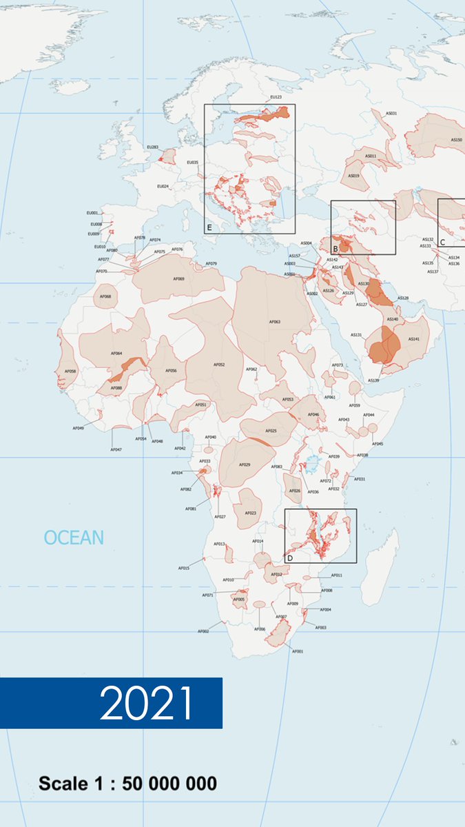 Transboundary aquifers of the world, update 2021