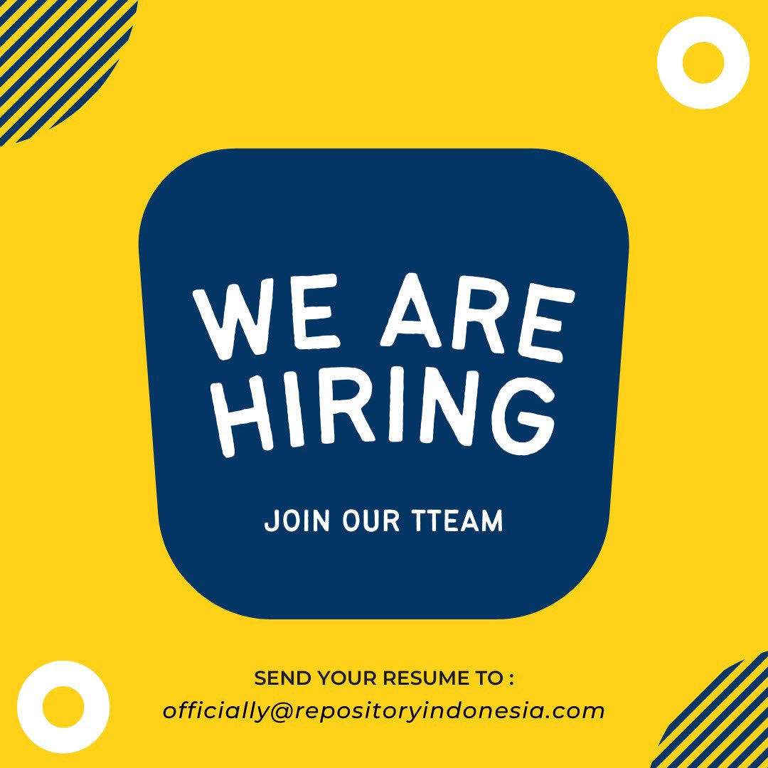 nadyaaranti's tweet photo. Hayuklah join!! Dicari software engineer dan Data Scientist untuk area Jakarta. Yg diluar Jkt jg bisa join~ https://t.co/KMYilnvpqH