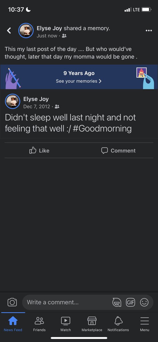 Elysejoy__'s tweet photo. I was legit sick to my stomach leading up to my mom passing away. Like literally the night before and that whole morning in school I was so sick. Just to find out that my mom passed away. And y’all I found out in church . all I could do is talk to God until my sister picked me up https://t.co/A0dYlFE8NK