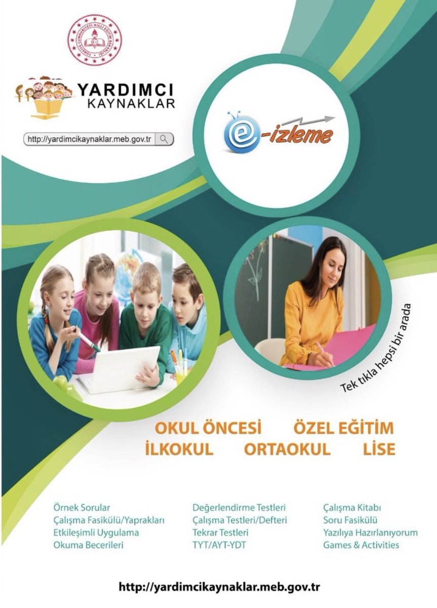tayfunARGE's tweet photo. Tüm sınıf düzeylerinde yardımcı kaynaklar tek adreste. https://t.co/tli01YzAXn https://t.co/oYR9OHOkVf https://t.co/XgNEECmuIt