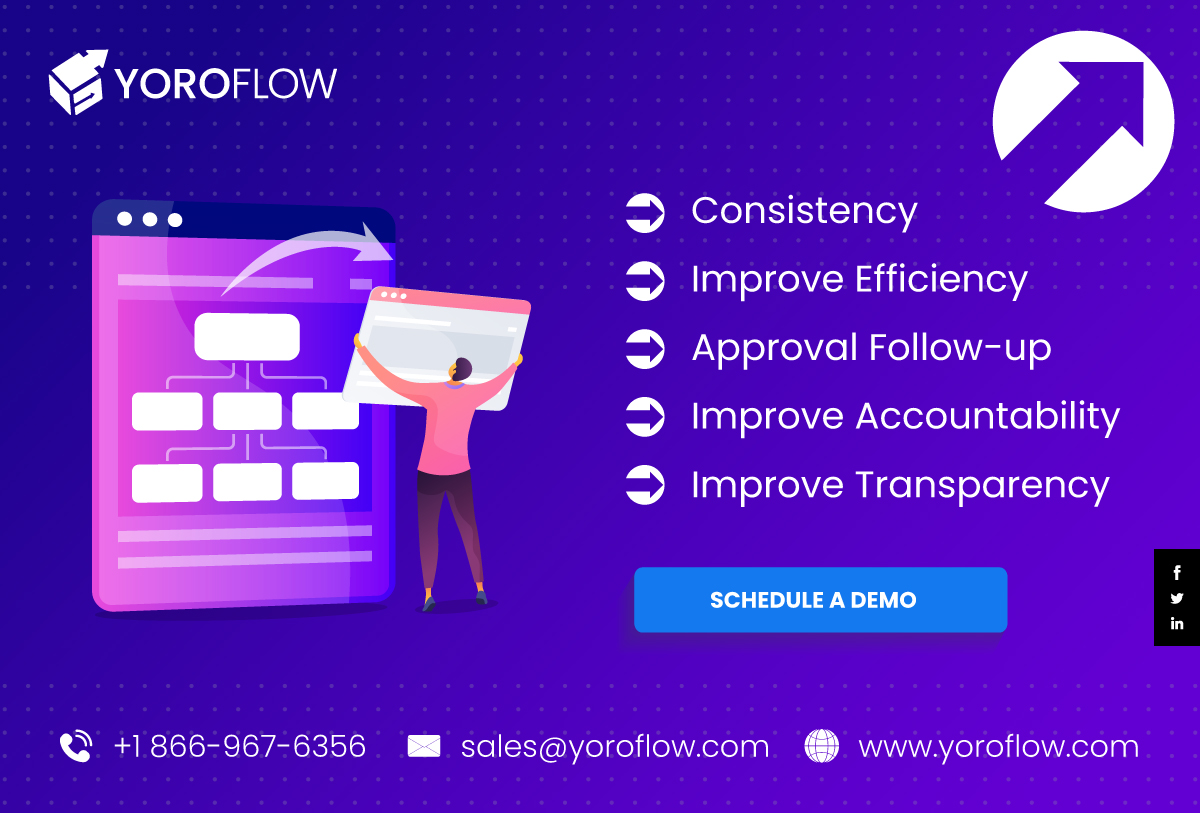 Businesses have different categories of the approval process that need review and sign-off. With #Yoroflow #workflowautomation, you can quickly create your approval workflow and tailor your process based on the business needs.
Try now: yoroflow.com
#HRProcessautomation