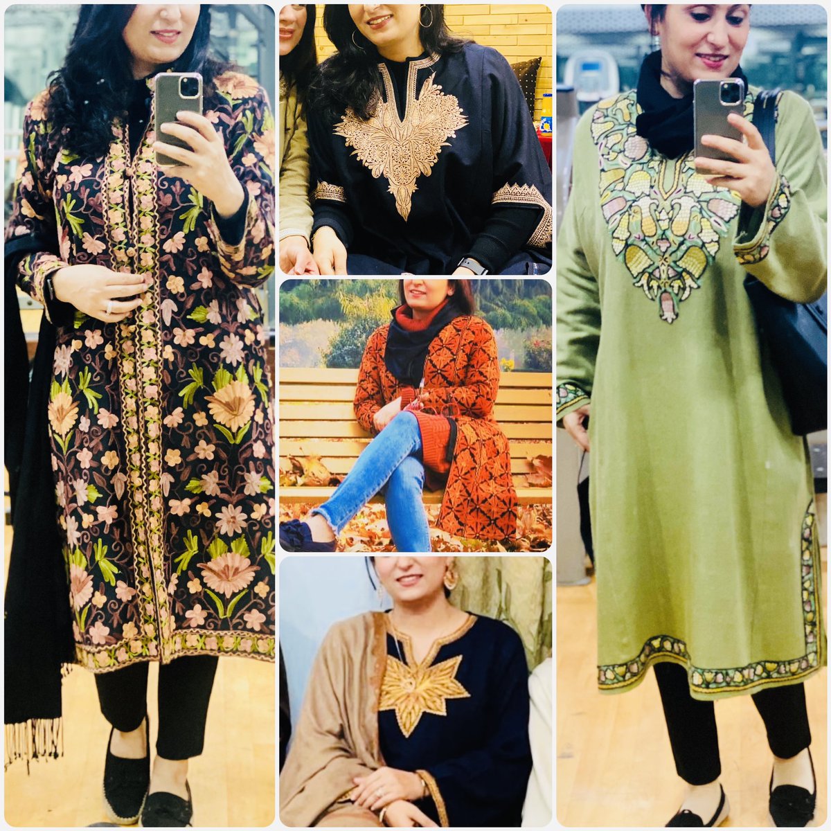 SabaReshi's tweet photo. Few of my favourite kashmiri embroideries #TillaWork #HookWork #PaperMacheWork #SozniWork https://t.co/XZrbCevv5k