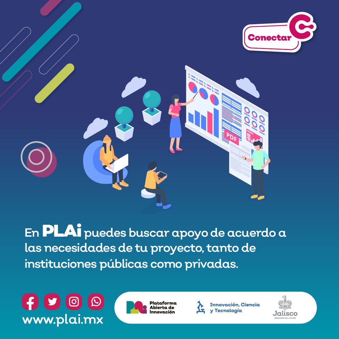 plai_mx's tweet photo. PLAi te conecta con las oportunidades del ecosistema de emprendimiento e innovación de Jalisco. Conoce los fondos, financiamientos, incubadoras, aceleradoras y coworkings para impulsar tus proyectos.🚀

Descubre más en: https://t.co/eDLRE431Xl https://t.co/Cmf8uhx7i3