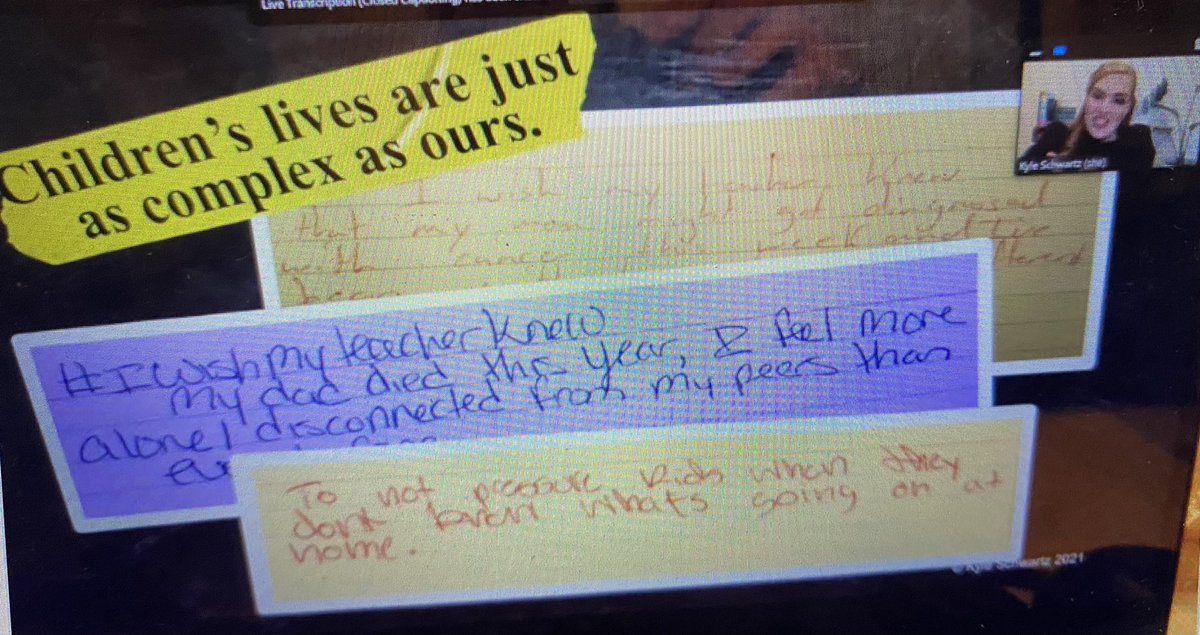 KristenRulison's tweet image. Inspiring keynote from author of I Wish My Teacher Knew @kylemschwartz at the #LearnFwd21 conference. Students need to feel like they belong. “You can’t belong to a community you don’t contribute to.”