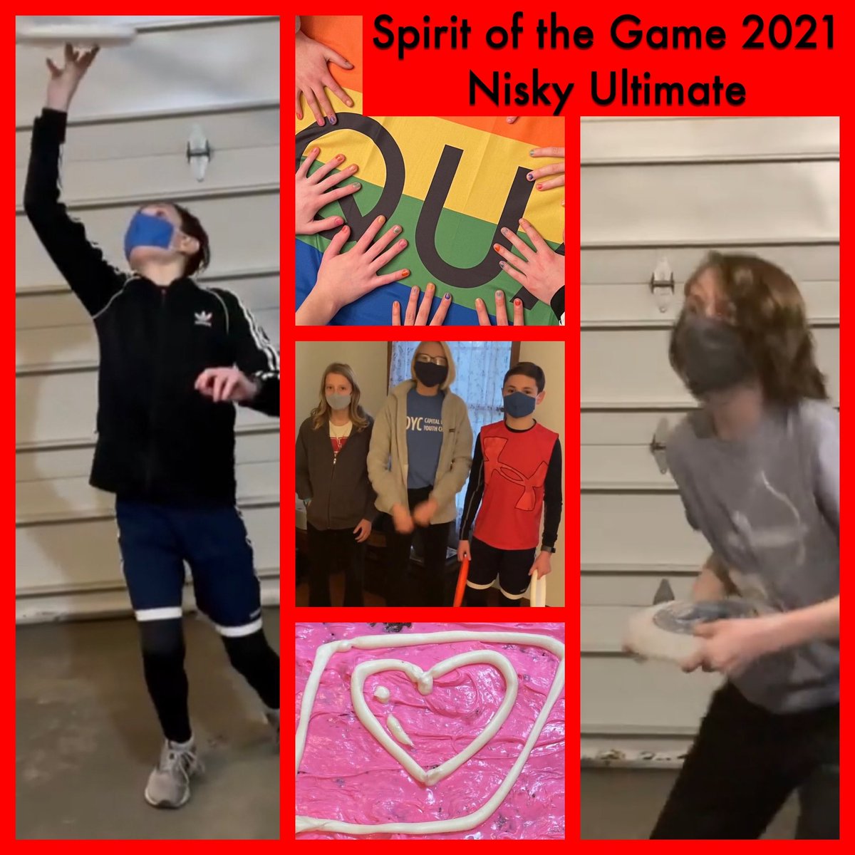 NiskyAthletics's tweet photo. Nisky ultimate frisbee competes across the globe! Spirit of the Game Day pits teams from across the globe in a multitude of challenges and skill competitions. #iSOTHDAY, #niskyfamily https://t.co/2fxjo1Fg6P