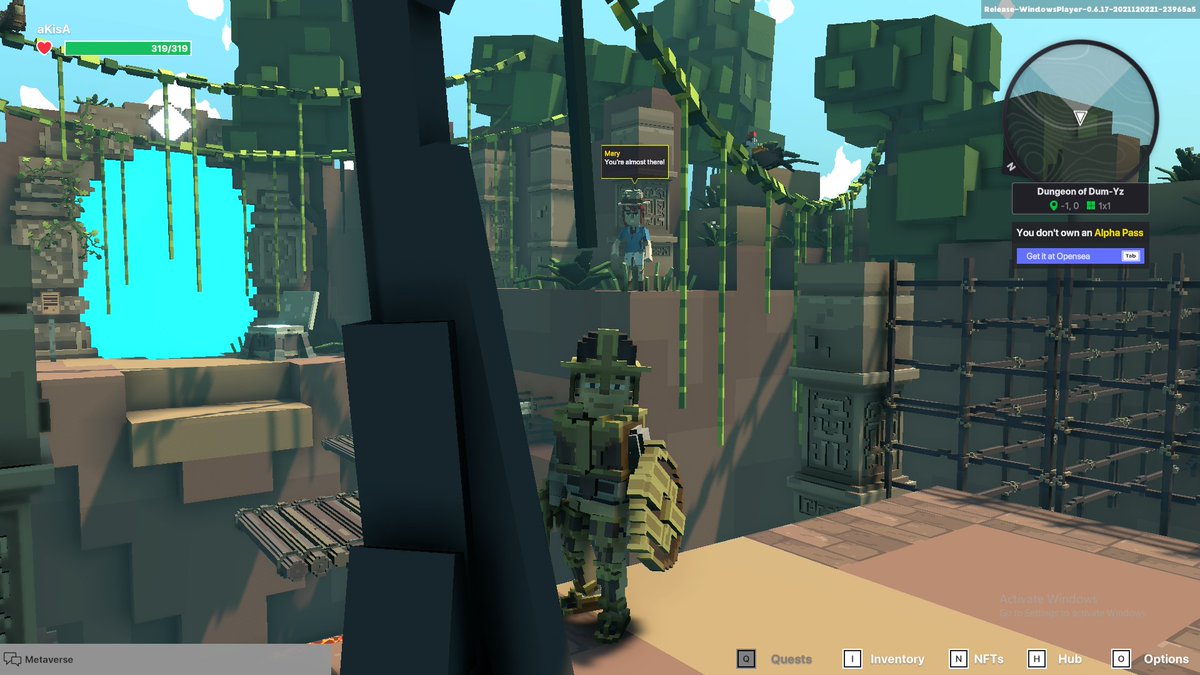 SaWaDJaa's tweet photo. @TheSandboxGame I have met her and she greeted me, her name is "mary" ^^ https://t.co/5wI54WHtZt